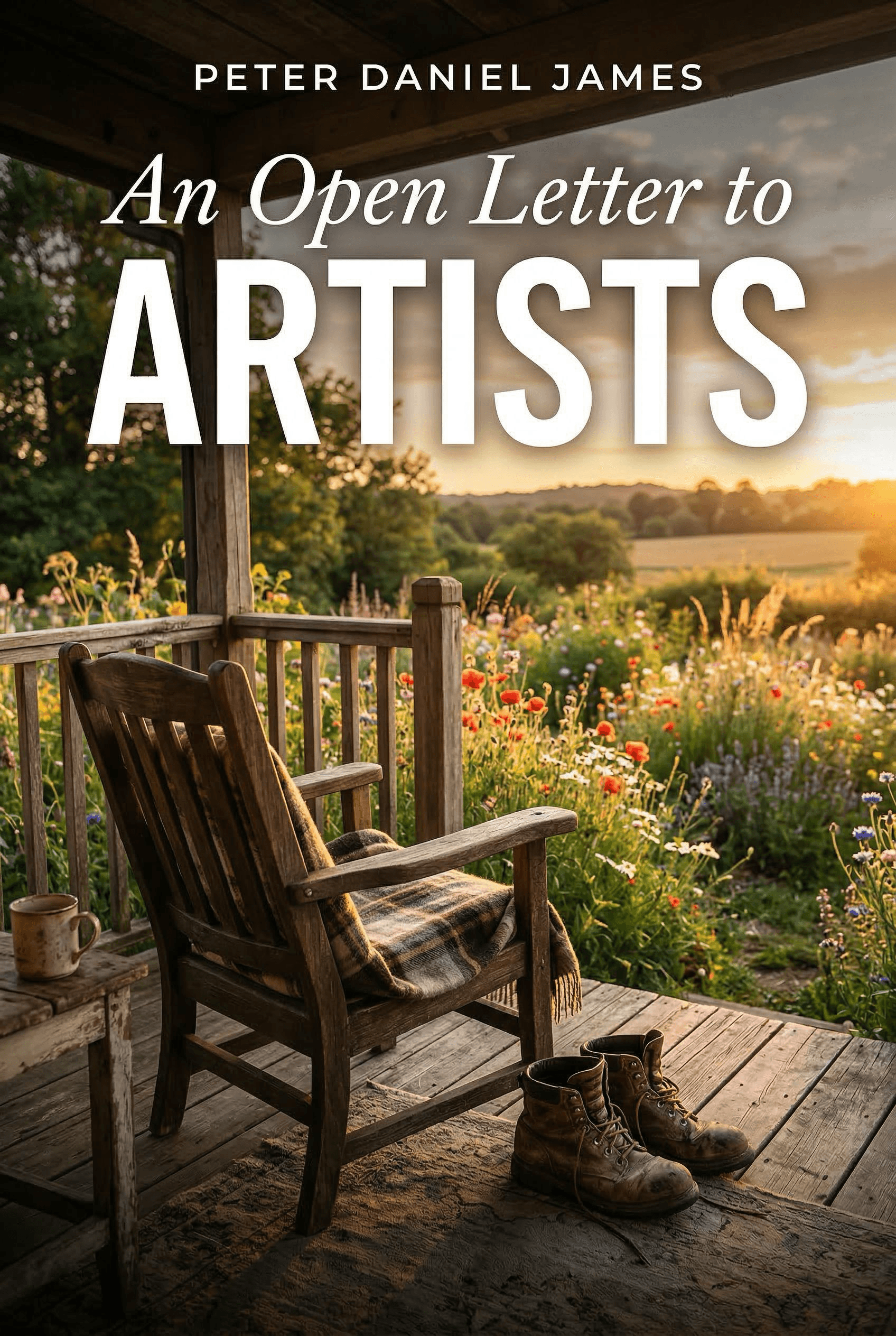 cover of an open letter to artists