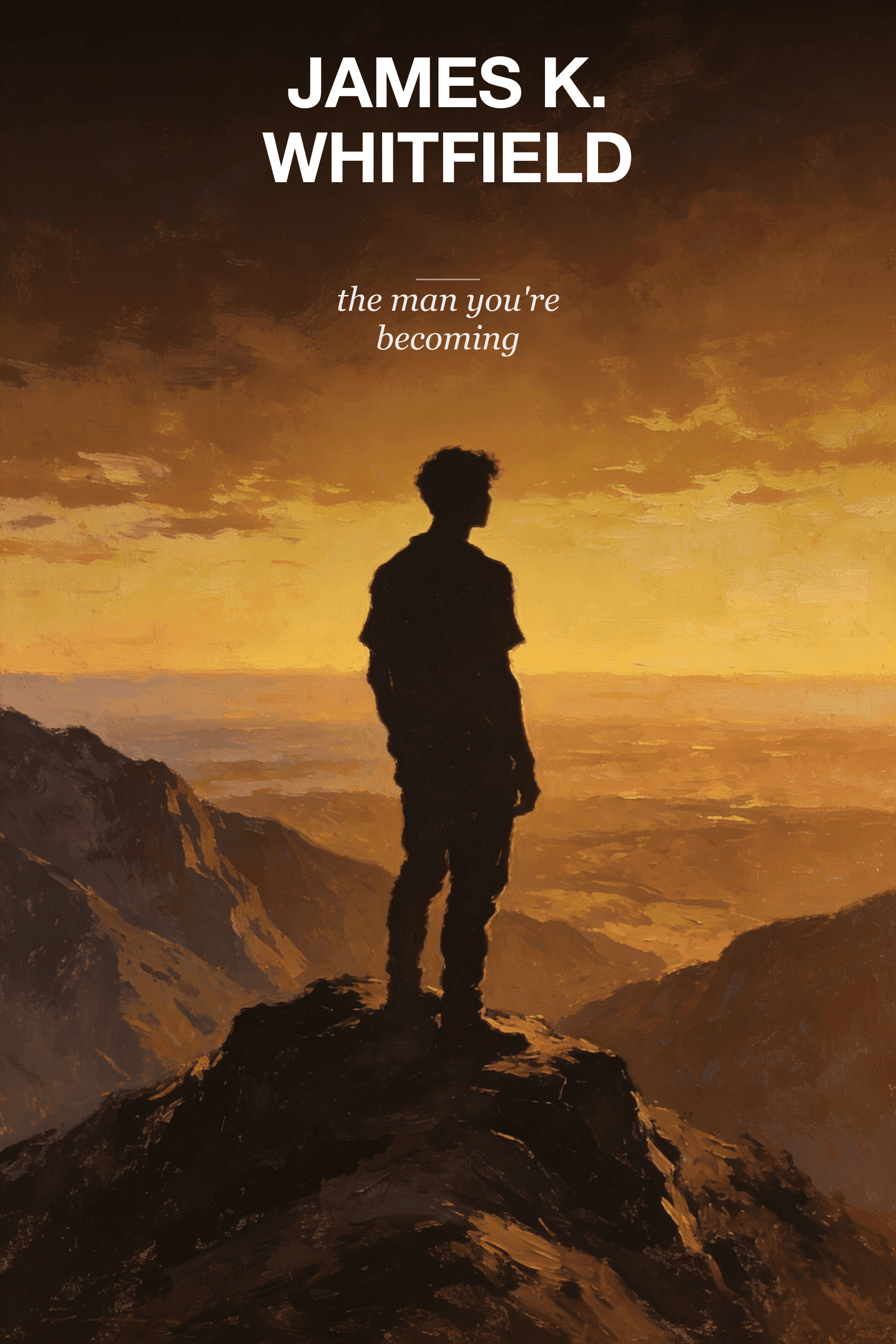 cover of the man you're becoming